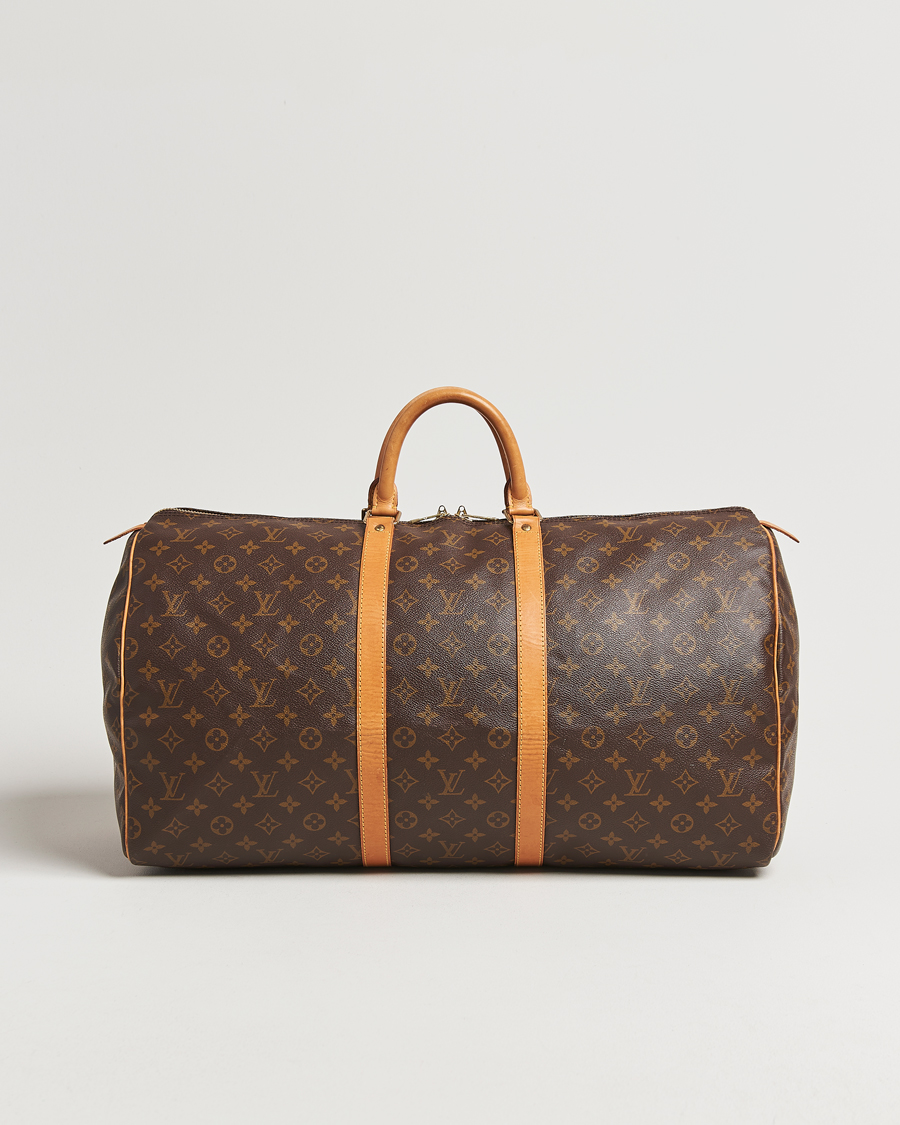 Heren | Pre-Owned & Vintage Bags | Louis Vuitton Pre-Owned | Keepall 55 Monogram