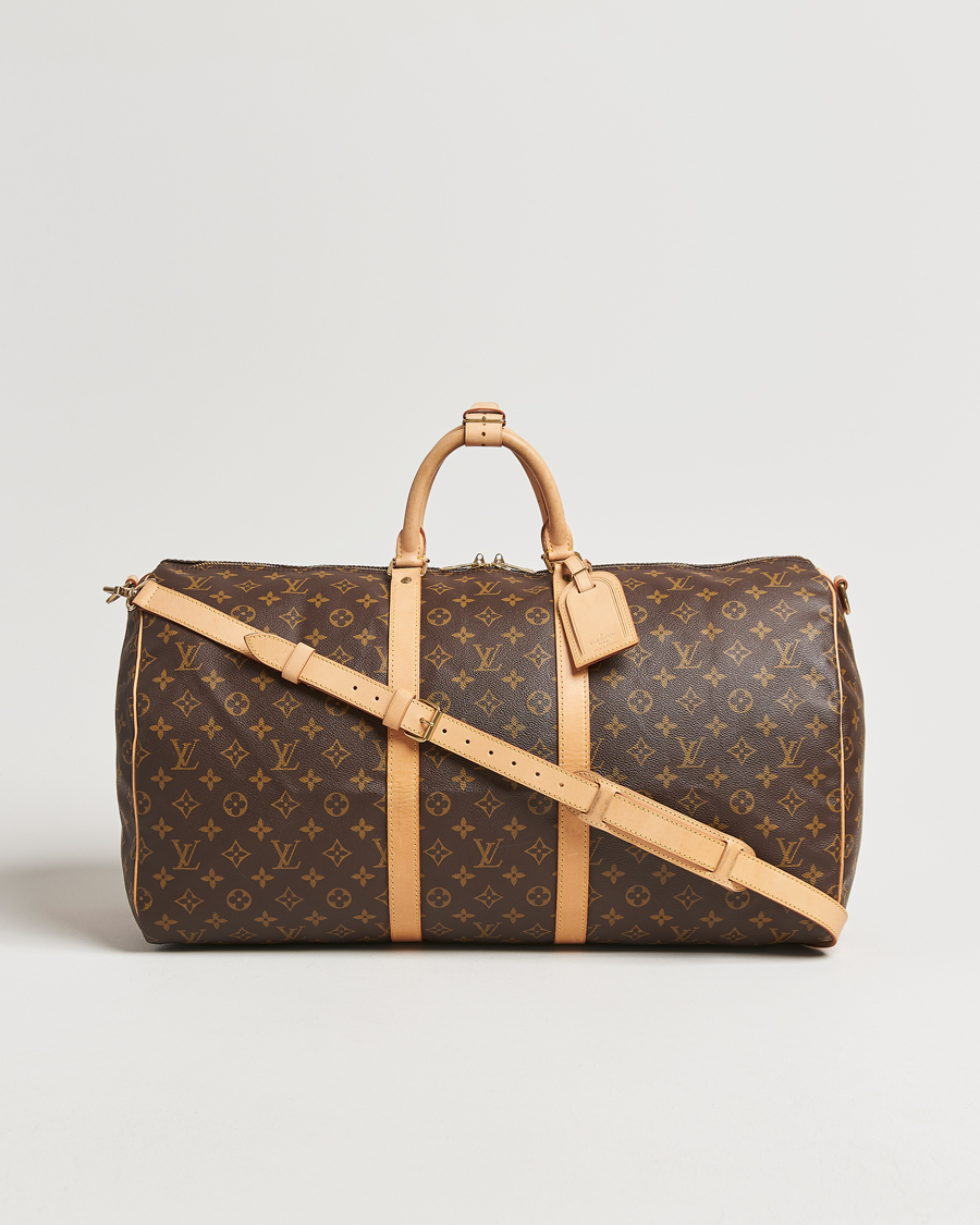 Heren | Pre-Owned & Vintage Bags | Louis Vuitton Pre-Owned | Keepall 55 Bandoulière Monogram
