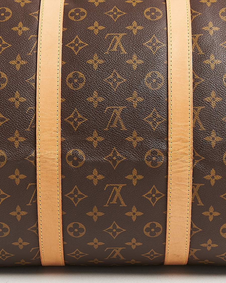 Heren | Pre-Owned & Vintage Bags | Louis Vuitton Pre-Owned | Keepall 55 Bandoulière Monogram