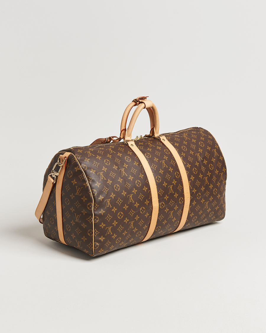 Heren | Pre-Owned & Vintage Bags | Louis Vuitton Pre-Owned | Keepall 55 Bandoulière Monogram