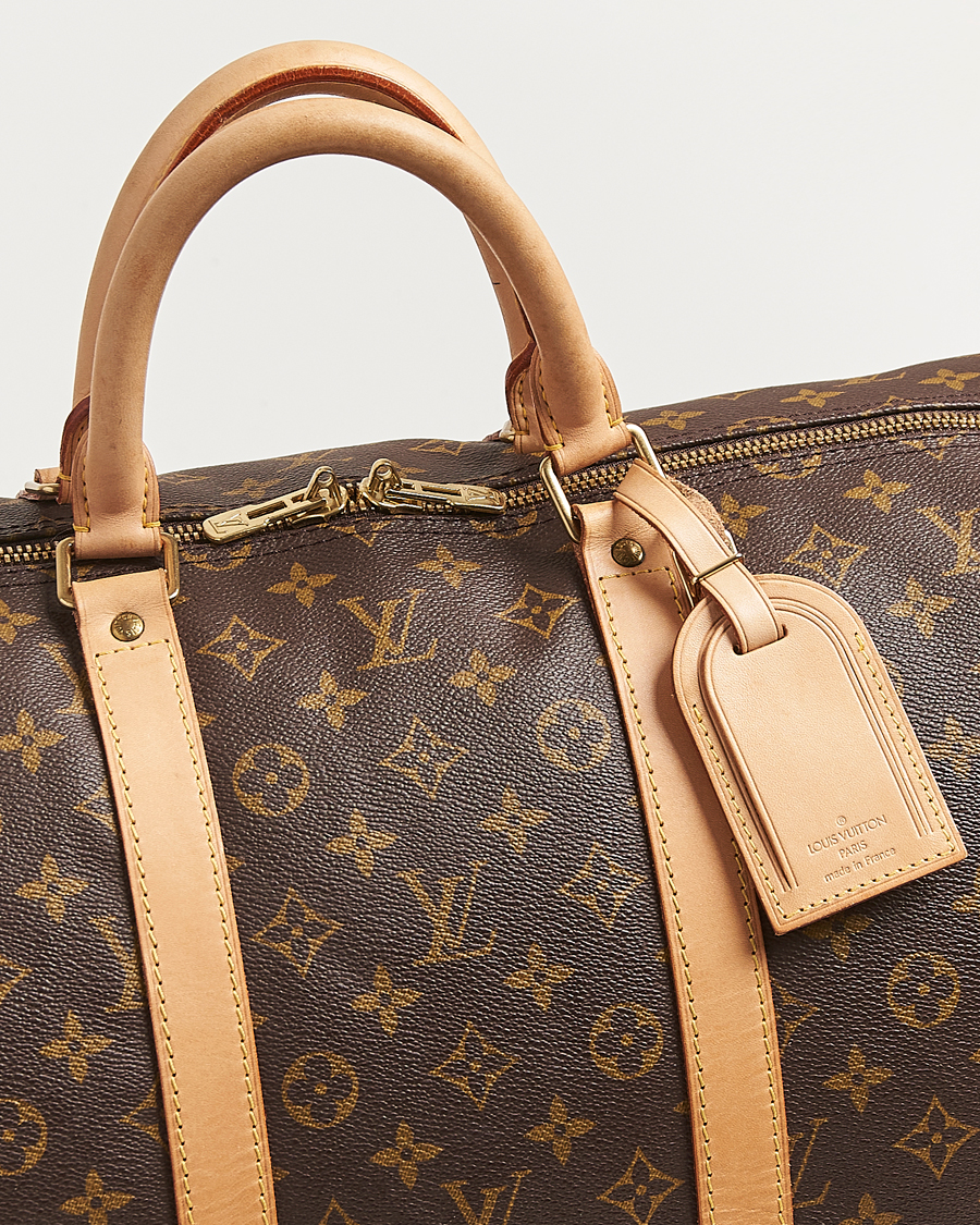 Heren | Pre-Owned & Vintage Bags | Louis Vuitton Pre-Owned | Keepall 55 Bandoulière Monogram