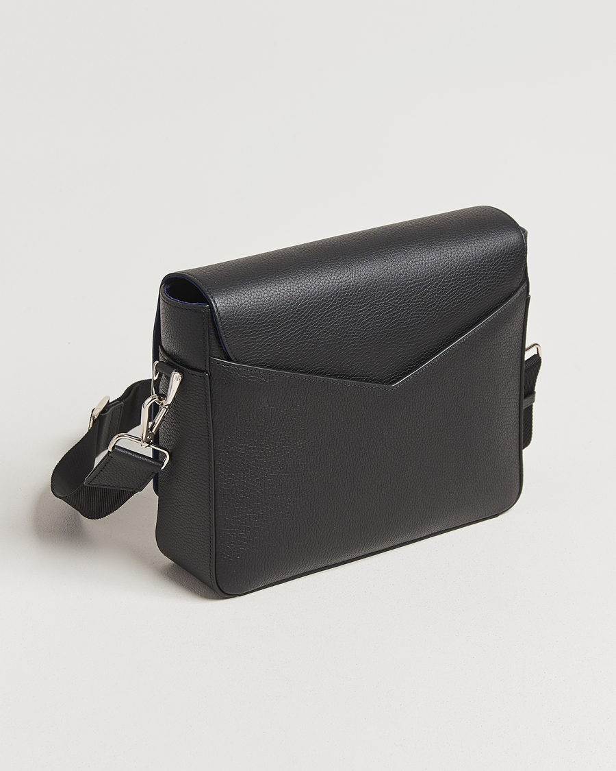 Heren | Tassen | S.T. Dupont | Neo Capsule Messenger Bag Black Grained