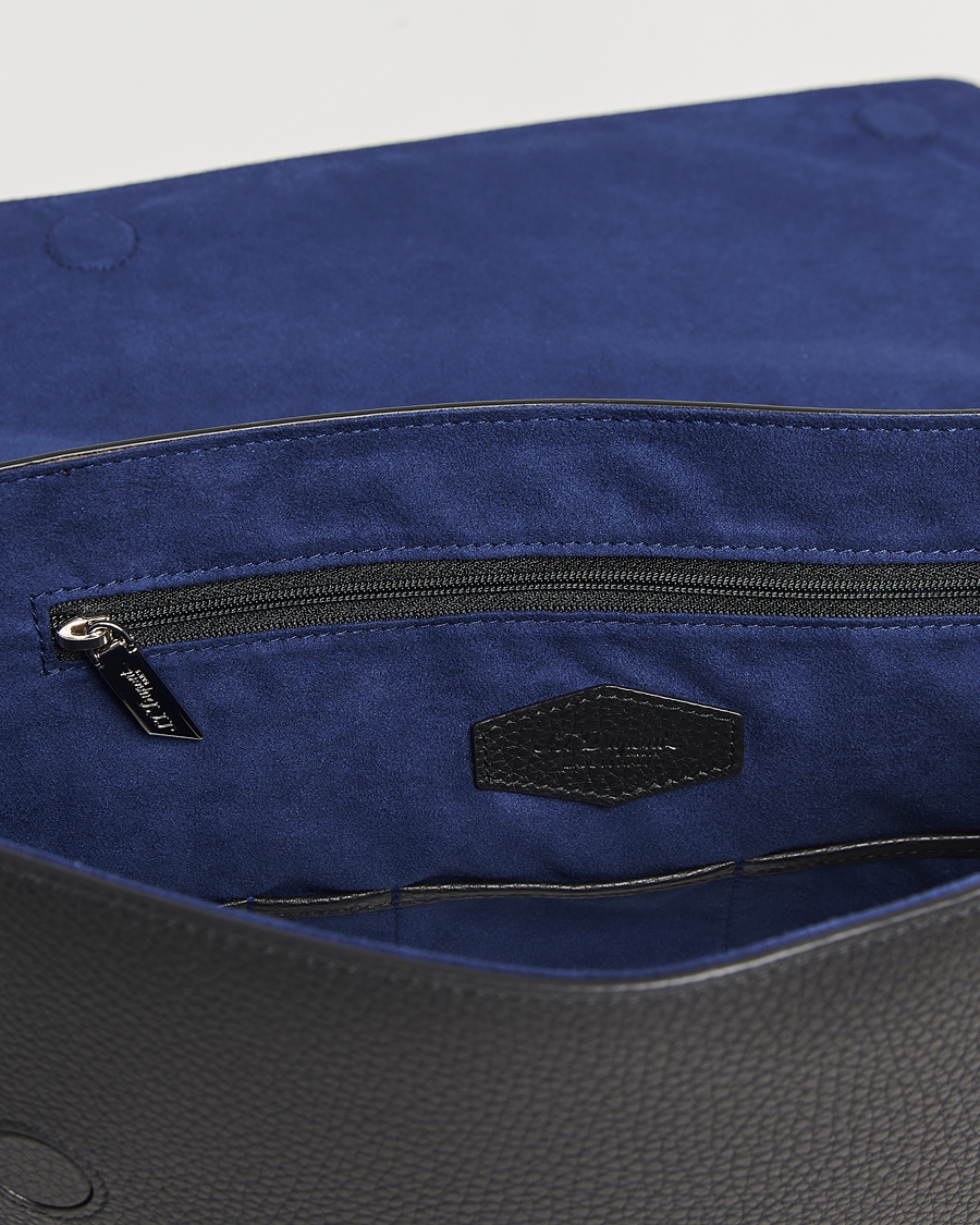 Heren | Tassen | S.T. Dupont | Neo Capsule Messenger Bag Black Grained