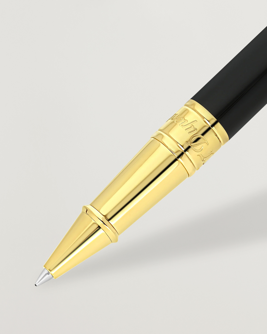 Heren | Pennen | S.T. Dupont | D-Initial Rollerball Pen Black/Golden