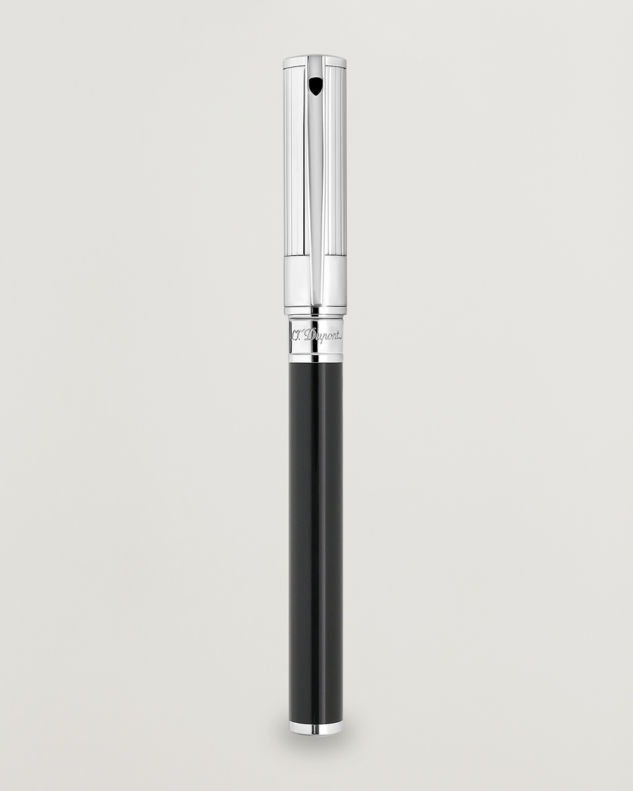 Heren | Pennen | S.T. Dupont | D-Initial Fountain Pen Duo Tone/Chrome