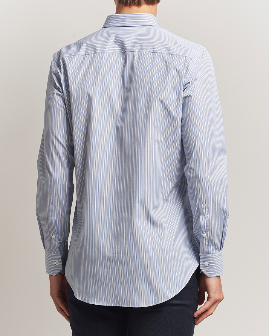 Heren | Overhemden | Brioni | Classic Dress Shirt Blue Stripe