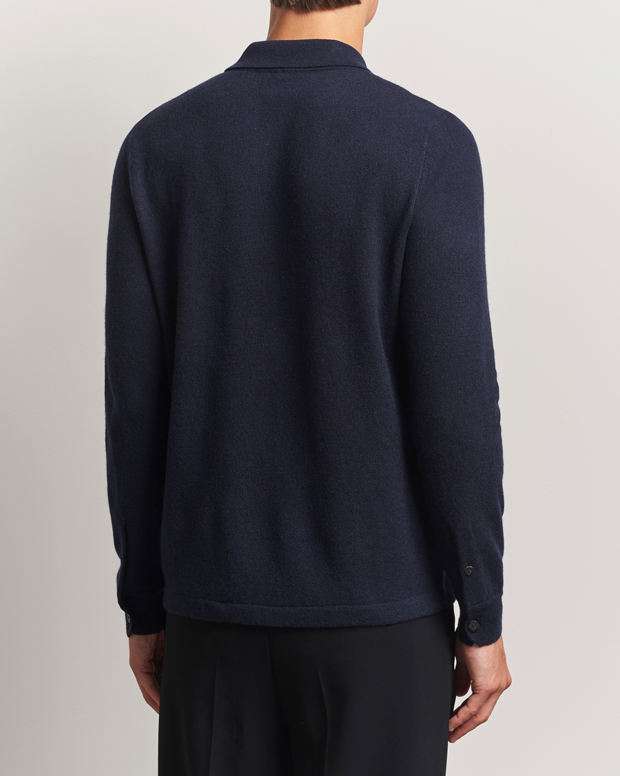 Heren | Truien | Brioni | Cashmere Shirt Cardigan Navy
