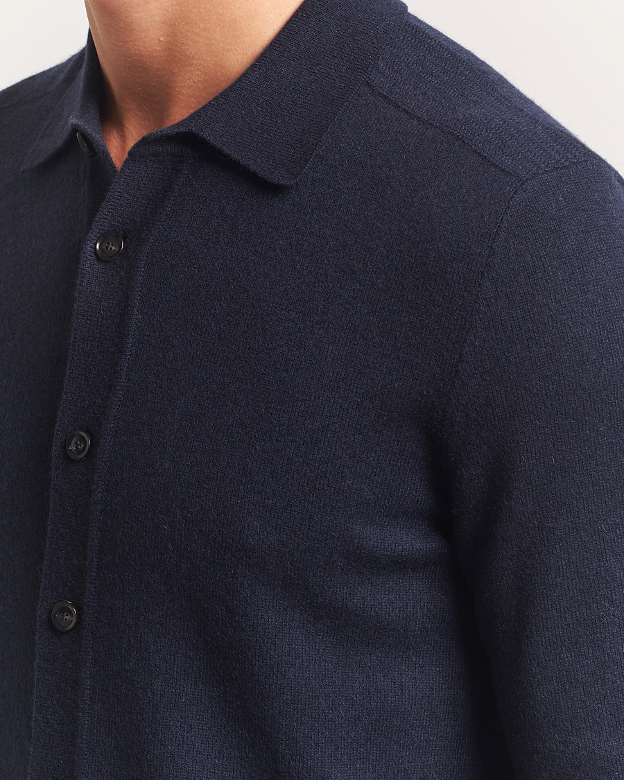 Heren | Truien | Brioni | Cashmere Shirt Cardigan Navy