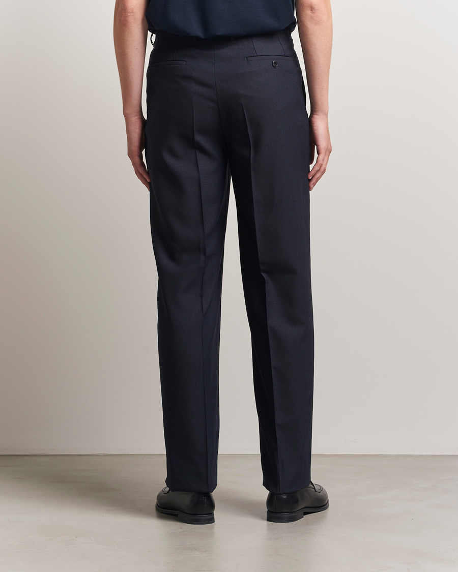 Heren | Broeken | Brioni | Capri Wool Trousers Navy