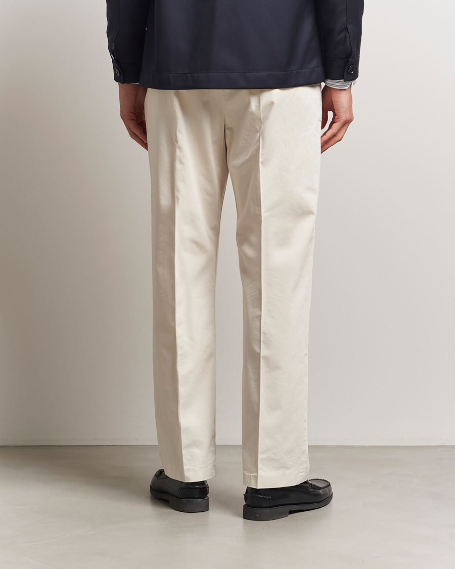 Heren | Broeken | NN07 | Paw Relaxed Fit Pleated Chinos Ivory