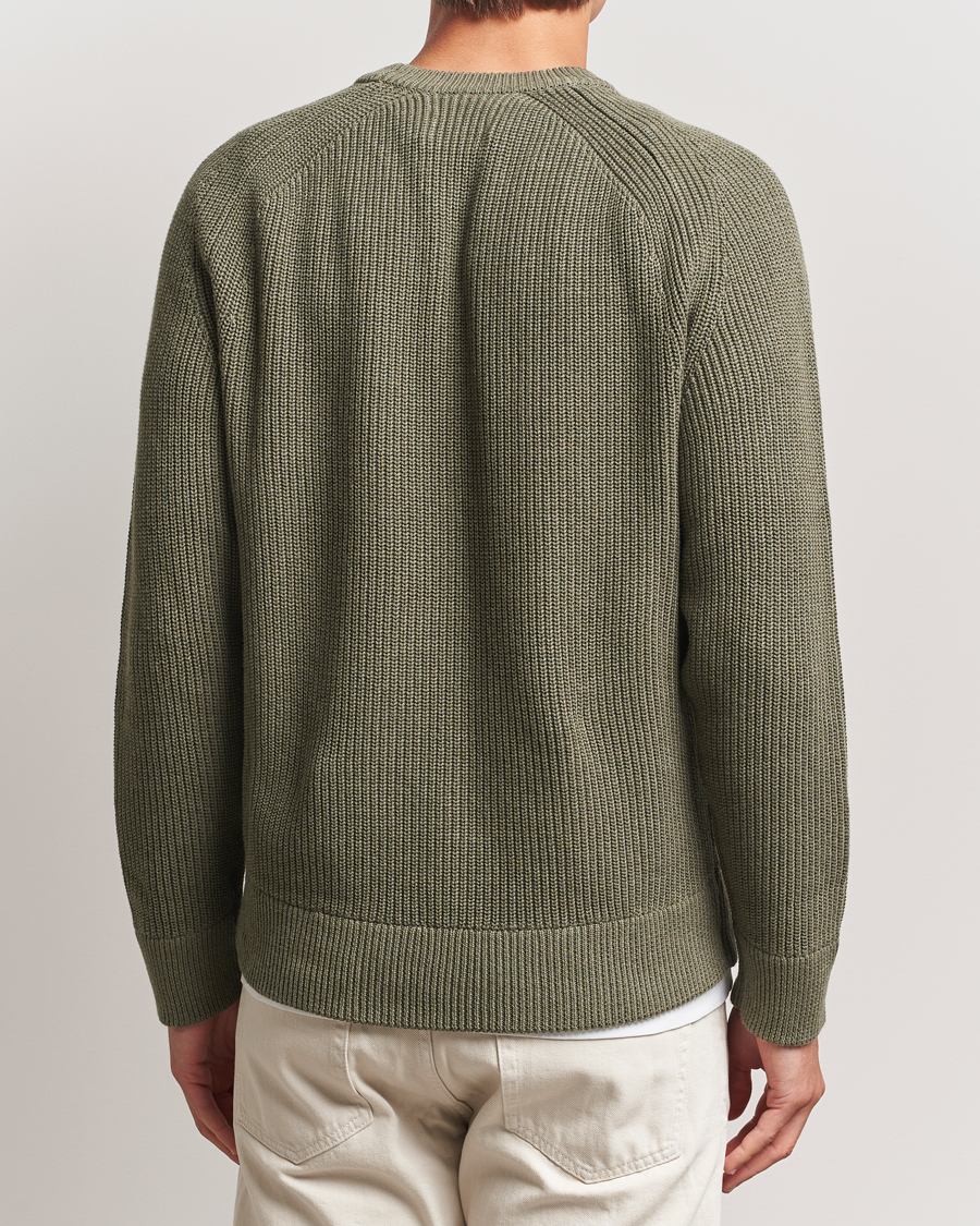 Heren | Truien | NN07 | Jacobo Cotton Knitted Sweater Capers Green