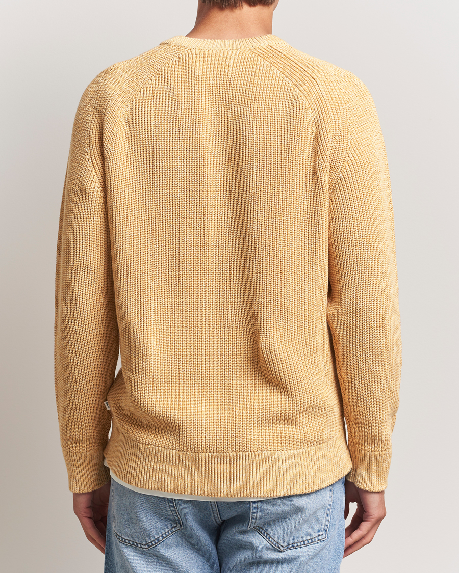 Heren | Truien | NN07 | Jacobo Cotton Knitted Sweater Honey