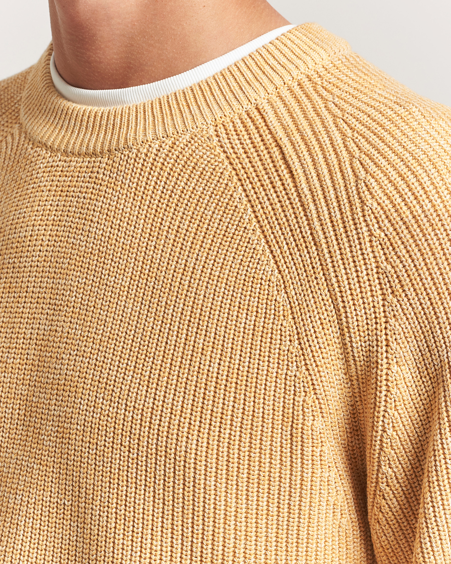 Heren | Truien | NN07 | Jacobo Cotton Knitted Sweater Honey