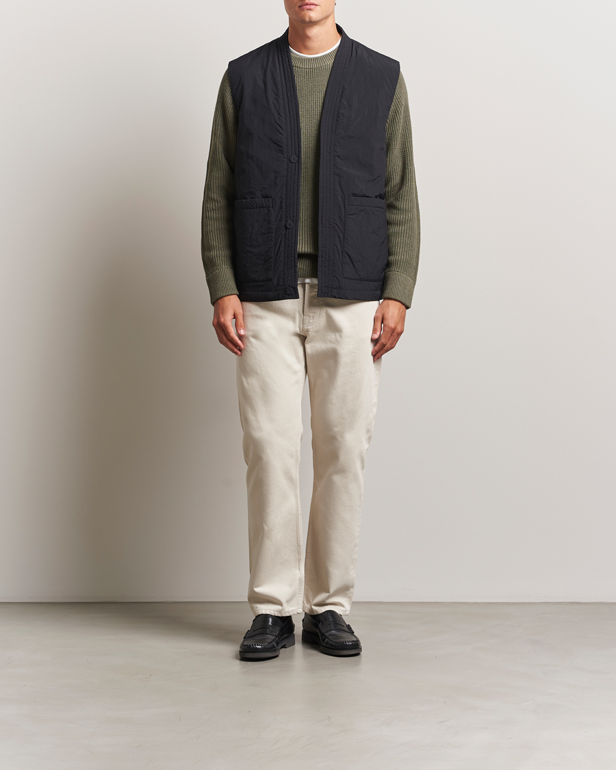 Heren | Gilets | NN07 | Yuki Padded Vest Black
