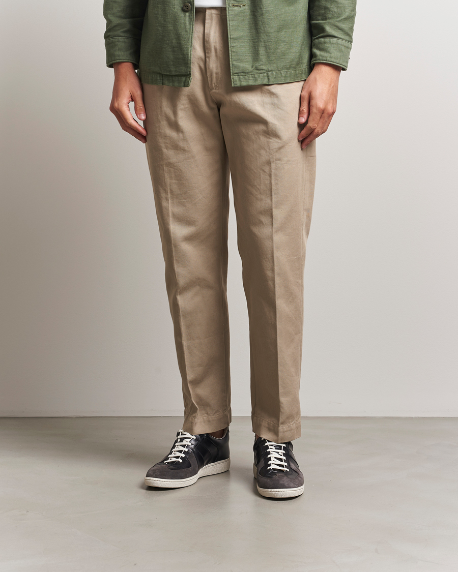 Heren | Sneakers | Sweyd | Nappa/Suede Army Trainer Faded Black