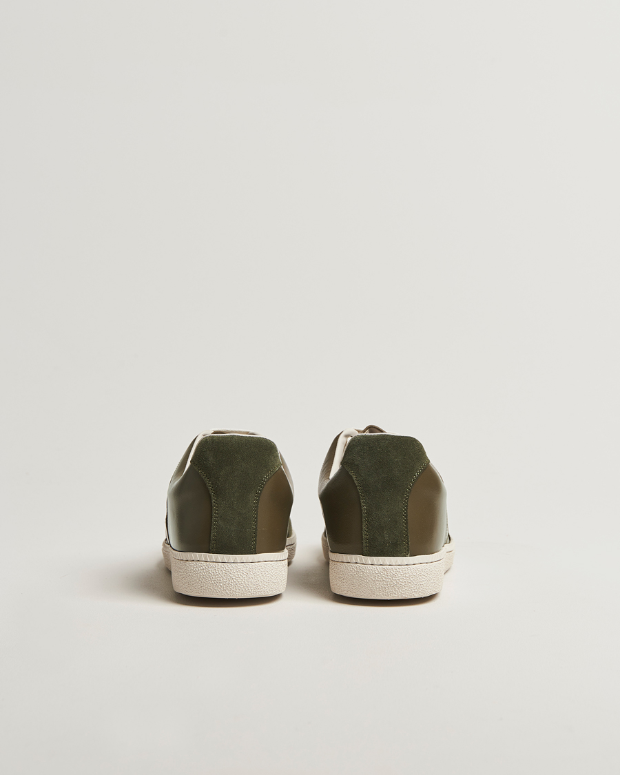 Heren | Sneakers | Sweyd | Nappa/Suede Army Trainer Green
