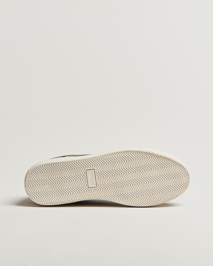 Heren | Sneakers | Sweyd | Center Leather/Suede Sneakers Dark Brown