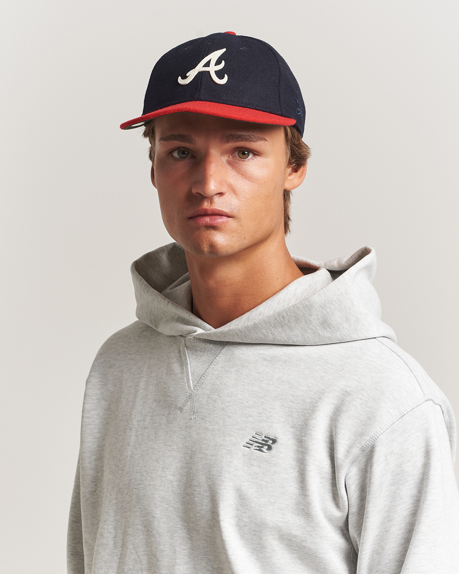 Heren | Hoeden en petten | New Era | Retro Crown 9Fifty Melton Wool Cap Atlanta Braves