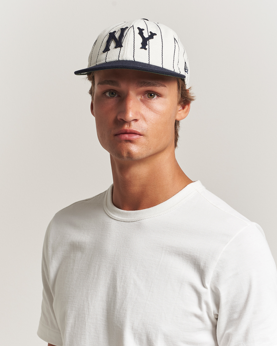 Heren | Hoeden en petten | New Era | Retro Crown 9Fifty Melton Wool Cap New York Yankees Stripe