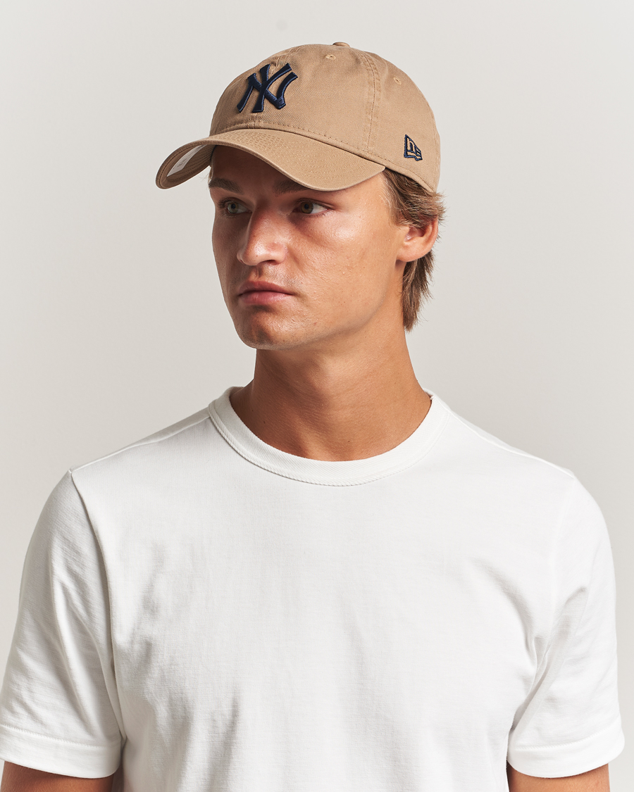 Heren | Hoeden en petten | New Era | New Era9Twenty Washed Cotton CapBeige New York Yankees