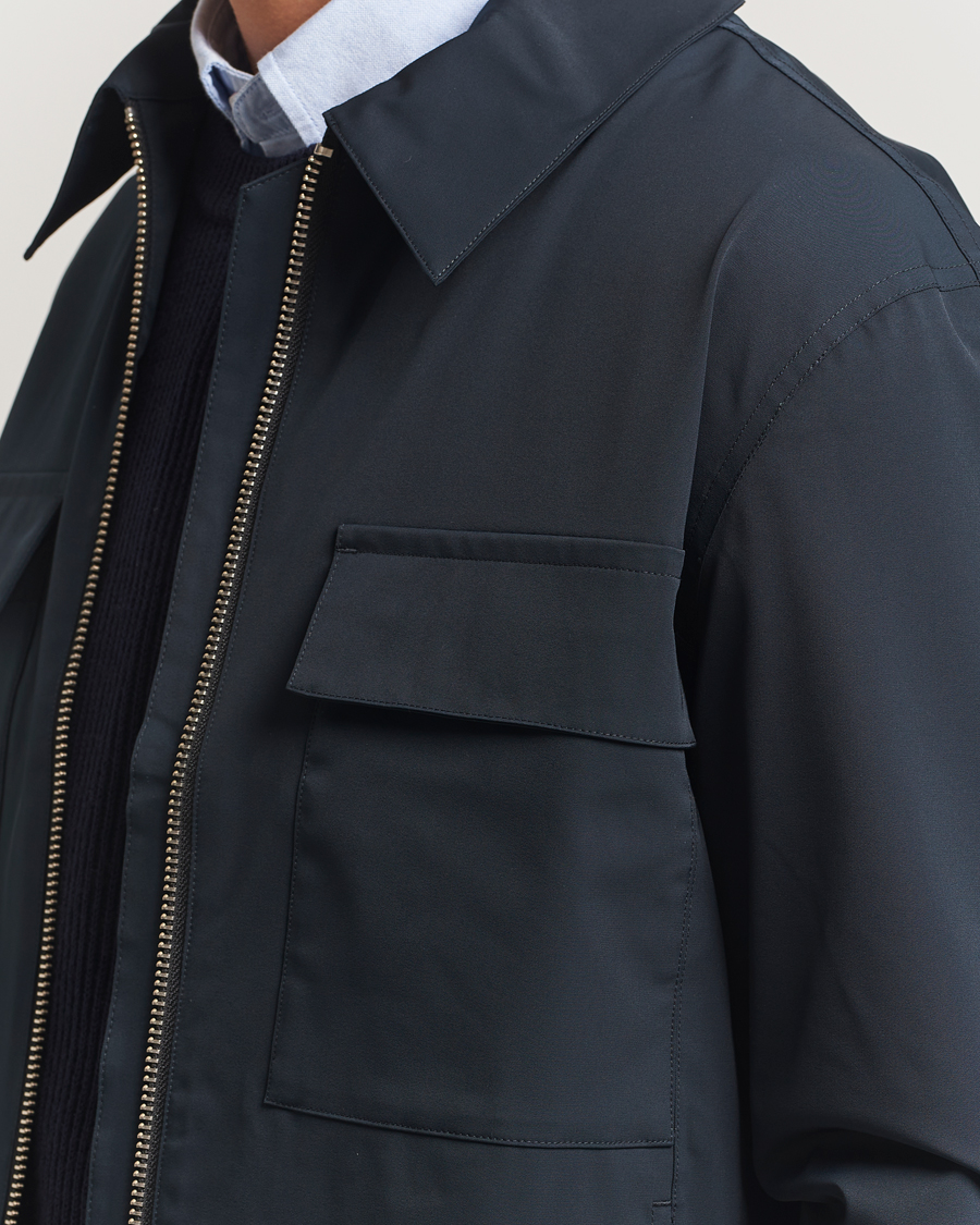 Heren | Jassen | NN07 | Alban Bomber Jacket Navy Blue