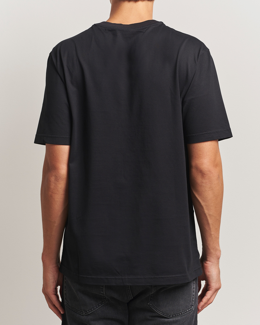 Heren | T-shirts | NN07 | Abel Logo Crew Neck T-Shirt Black