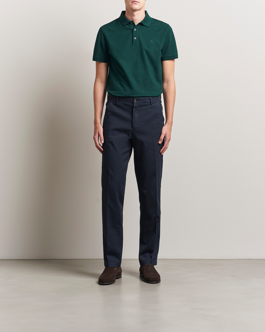 Heren | Polo's | Ralph Lauren Purple Label | Short Sleeve Polo Moss Agate
