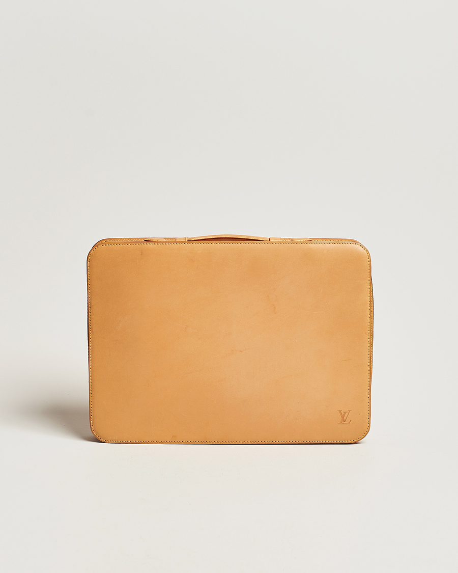 Heren | Pre-Owned & Vintage Bags | Louis Vuitton Pre-Owned | Briefcase Leather