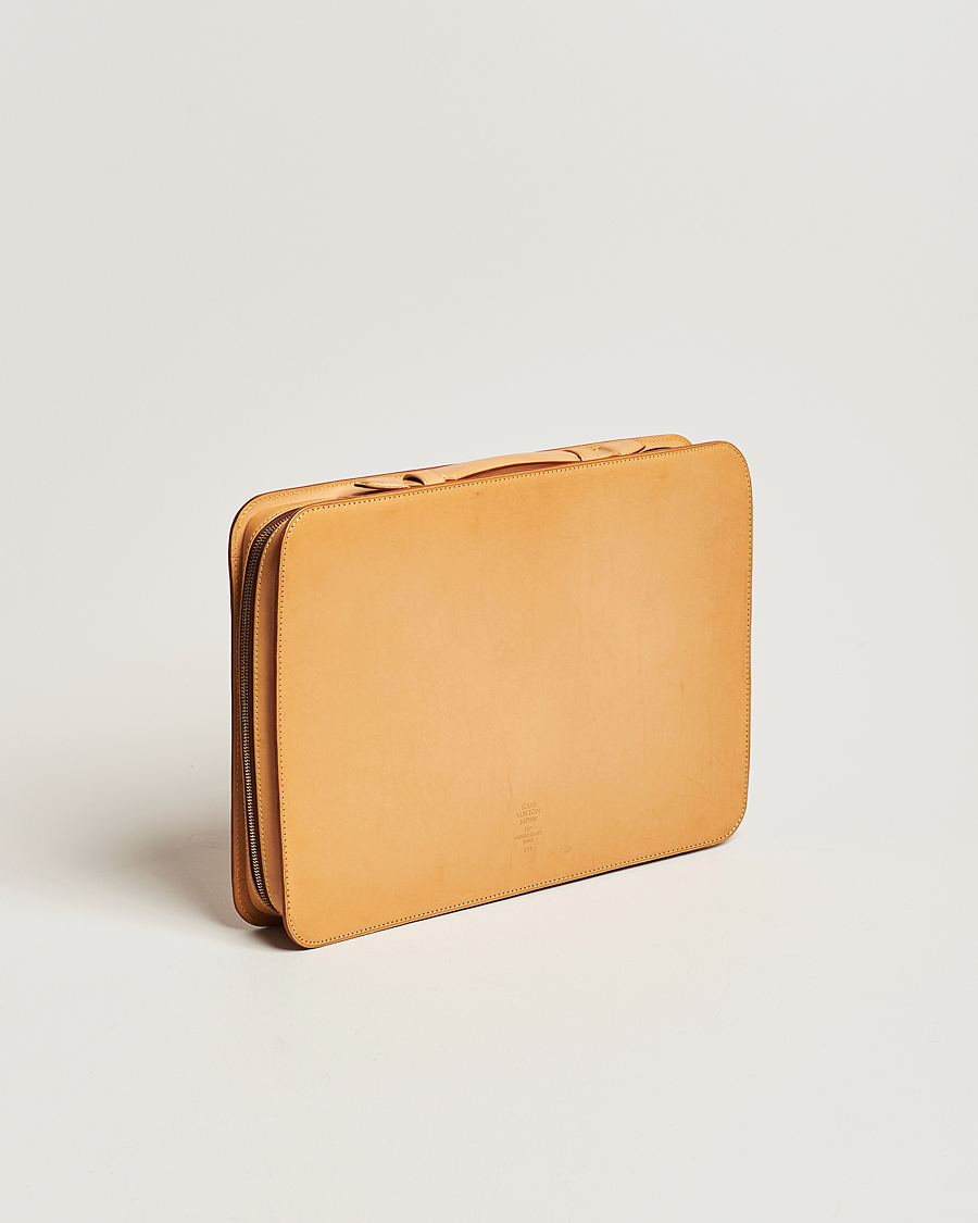 Heren | Pre-Owned & Vintage Bags | Louis Vuitton Pre-Owned | Briefcase Leather