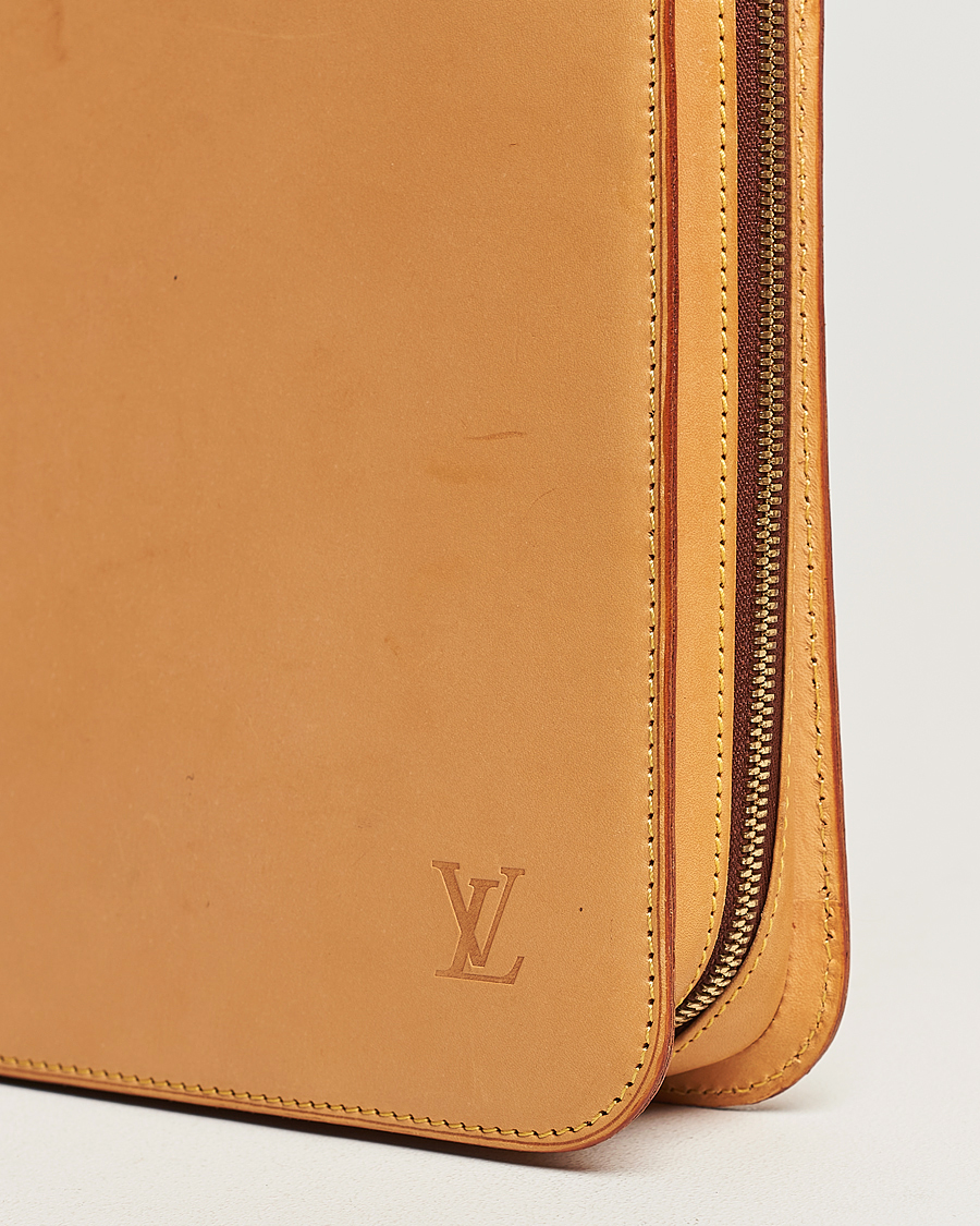 Heren | Pre-Owned & Vintage Bags | Louis Vuitton Pre-Owned | Briefcase Leather