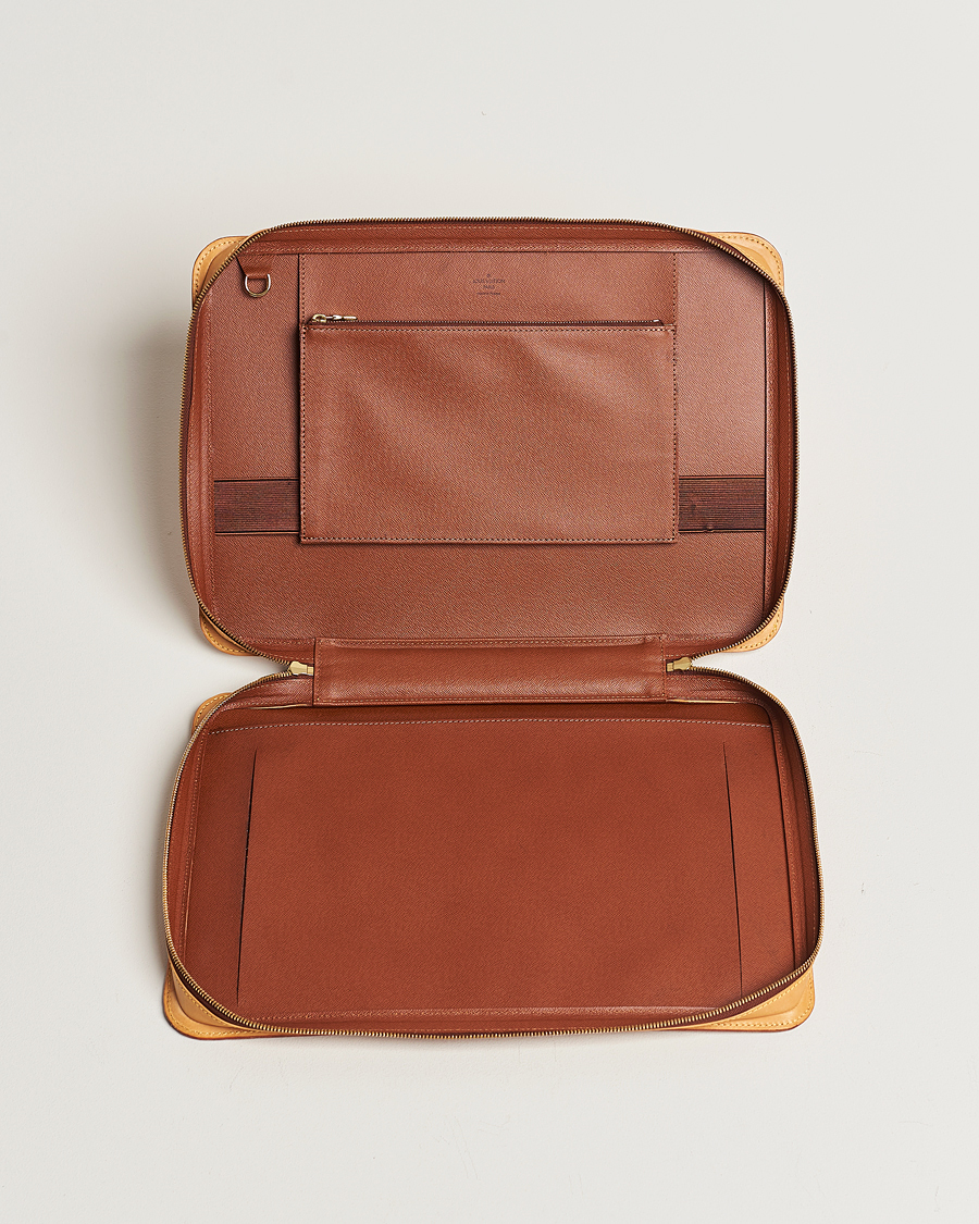 Heren | Pre-Owned & Vintage Bags | Louis Vuitton Pre-Owned | Briefcase Leather