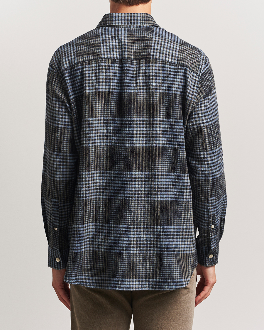 Heren | Overhemden | Sunflower | Studio Flannel Shirt Blue Check