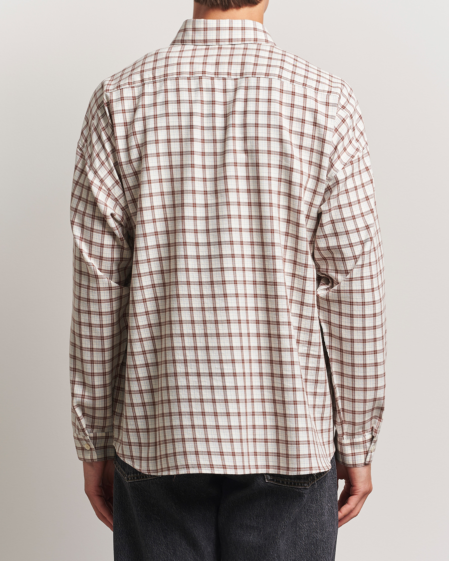 Heren | Overhemden | Sunflower | Stable Shirt Brown Check