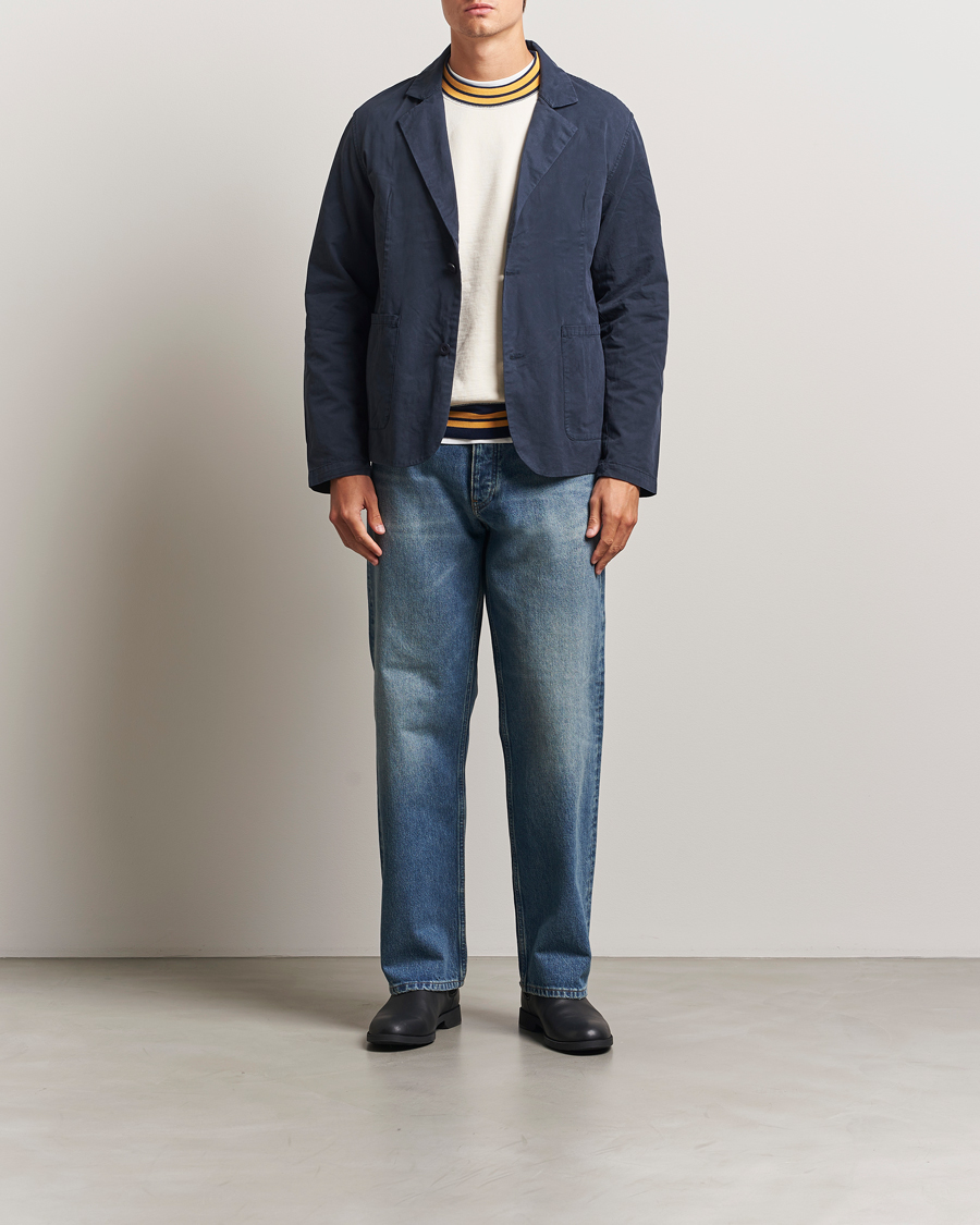 Heren | Jeans | Sunflower | Loose Jeans Dark Blue Vintage
