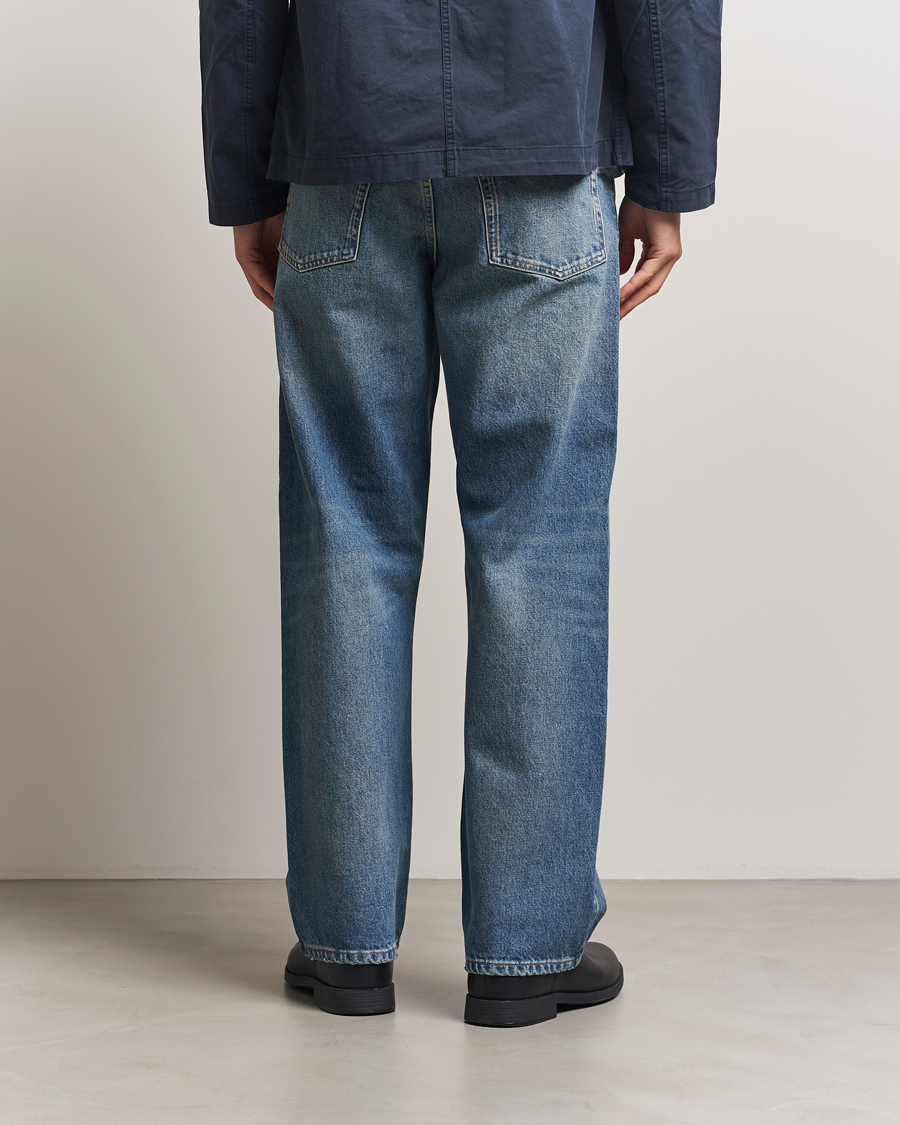 Heren | Jeans | Sunflower | Loose Jeans Dark Blue Vintage