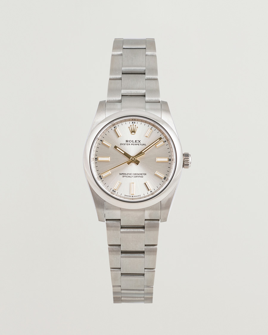 Heren | Rolex Pre-Owned Oyster Perpetual 34 | Rolex Pre-Owned | Oyster Perpetual 34