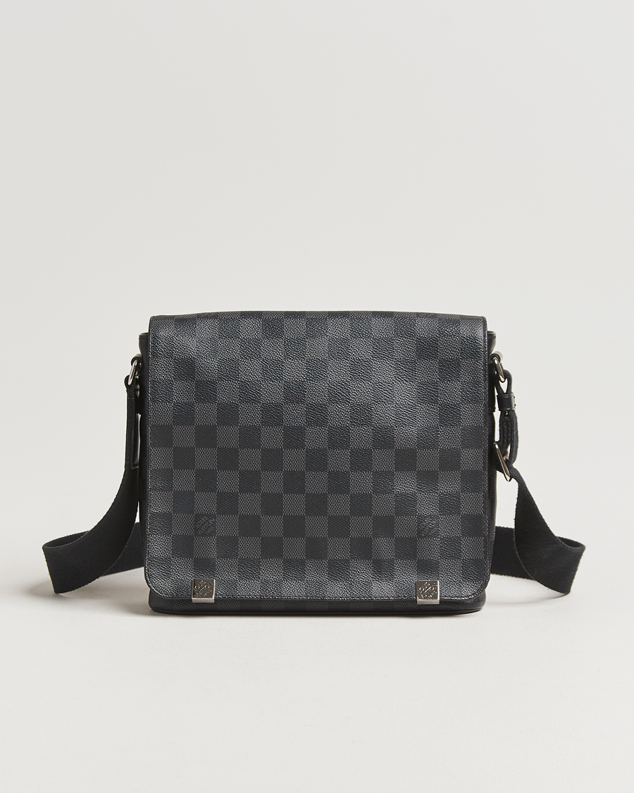 Heren | Pre-Owned & Vintage Bags | Louis Vuitton Pre-Owned | District PM Messenger Bag Damier Graphite