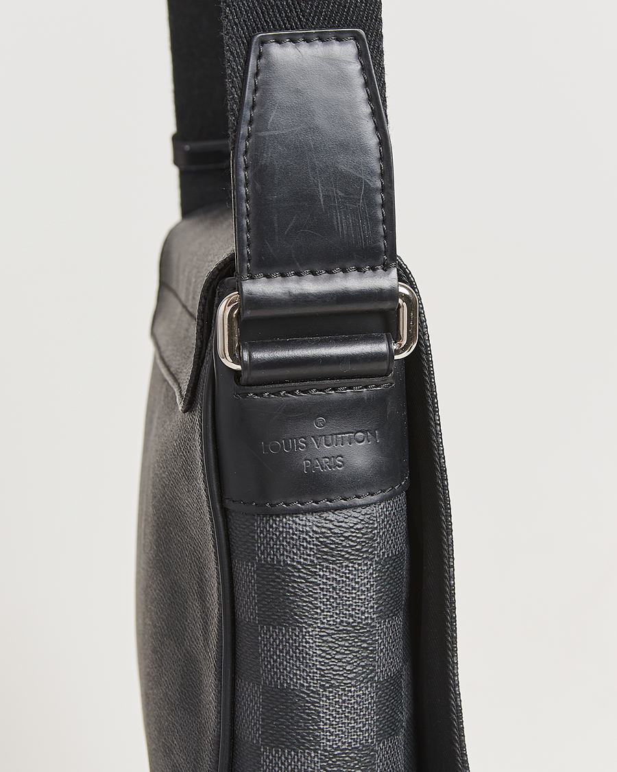 Heren | Pre-Owned & Vintage Bags | Louis Vuitton Pre-Owned | District PM Messenger Bag Damier Graphite