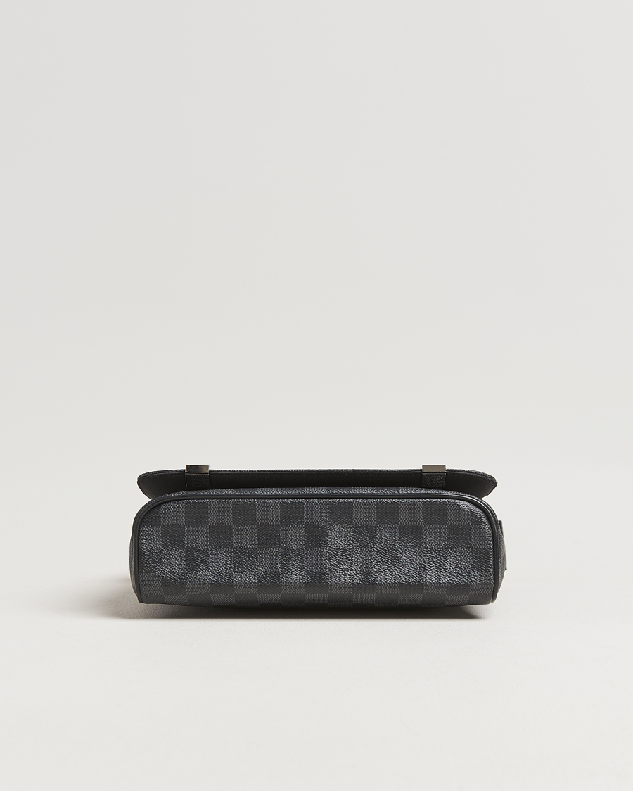 Heren | Pre-Owned & Vintage Bags | Louis Vuitton Pre-Owned | District PM Messenger Bag Damier Graphite