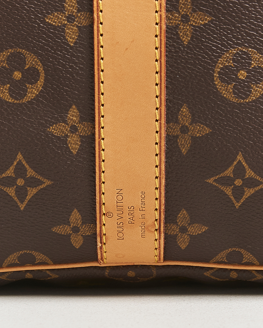 Heren | Pre-Owned & Vintage Bags | Louis Vuitton Pre-Owned | Keepall Bandoulière 55 Monogram