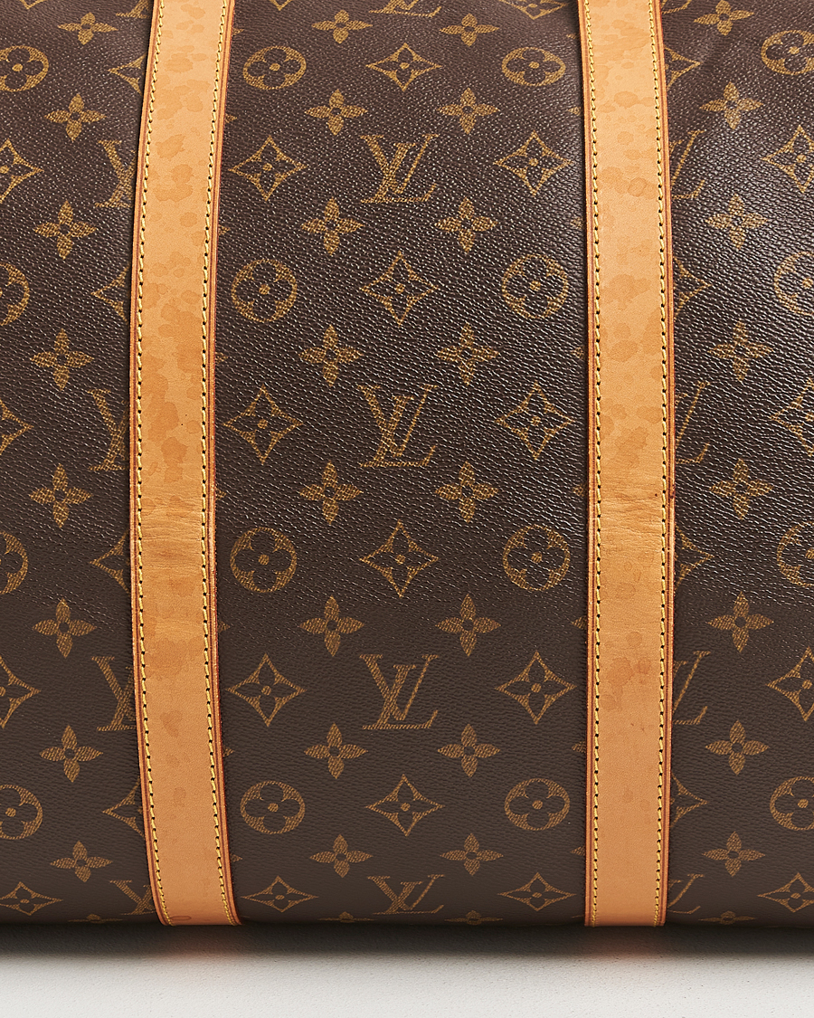 Heren | Pre-Owned & Vintage Bags | Louis Vuitton Pre-Owned | Keepall Bandoulière 55 Monogram