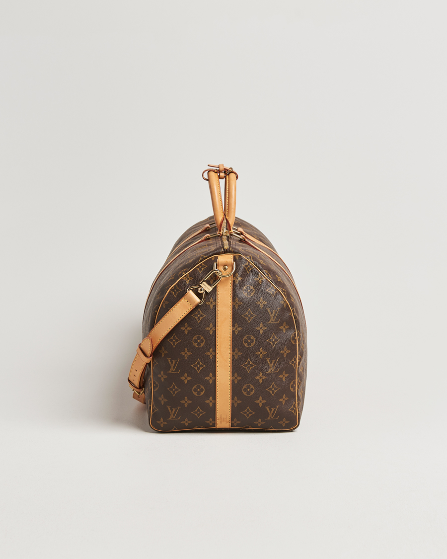 Heren | Pre-Owned & Vintage Bags | Louis Vuitton Pre-Owned | Keepall Bandoulière 55 Monogram