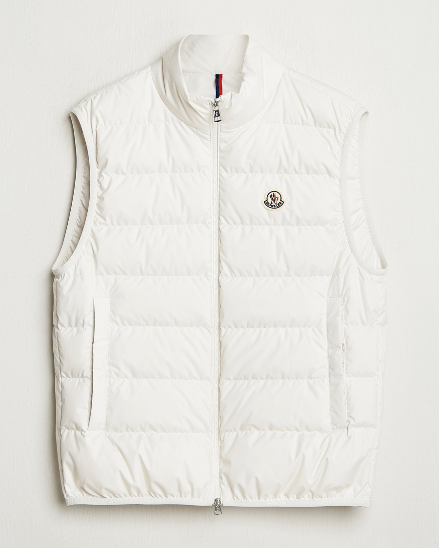 Heren | Jassen | Moncler | Contrin Down Vest Off White
