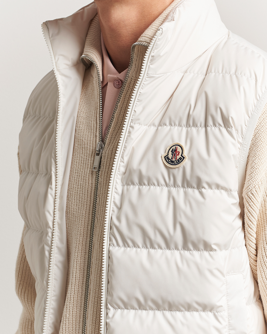 Heren | Jassen | Moncler | Contrin Down Vest Off White