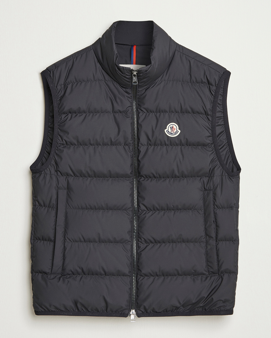 Heren | Gilets | Moncler | Contrin Down Vest Black