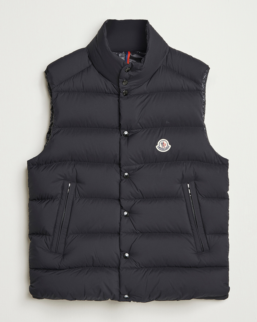 Heren | Gilets | Moncler | Tibb Matte Down Vest Black