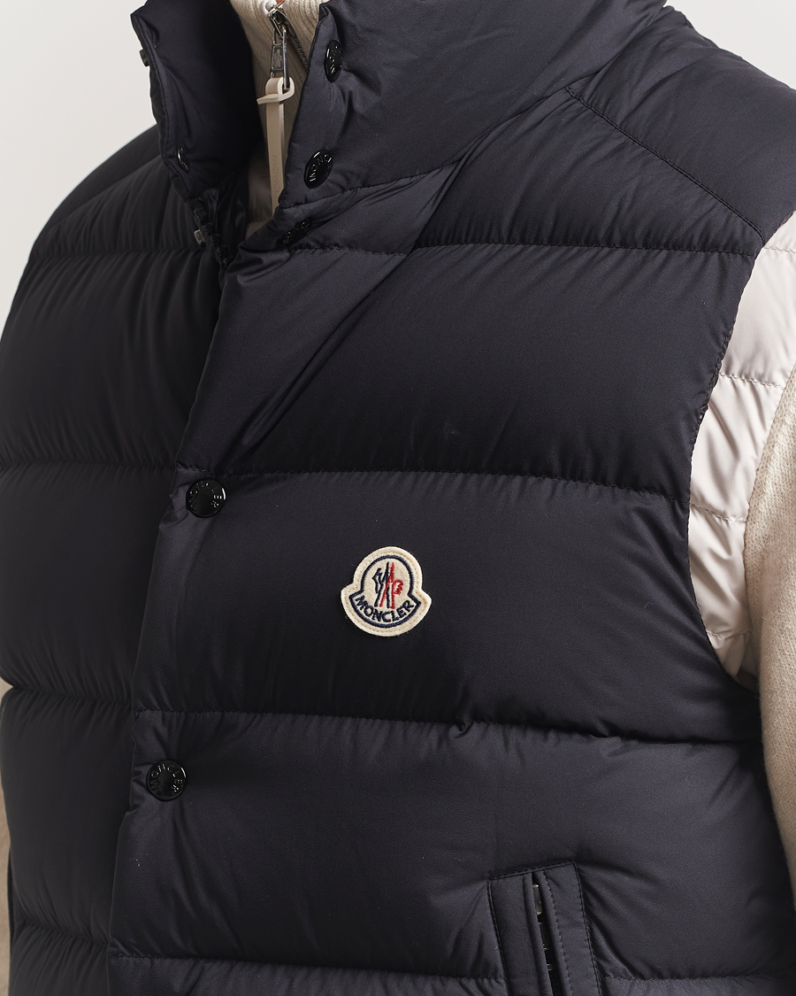 Heren | Gilets | Moncler | Tibb Matte Down Vest Black