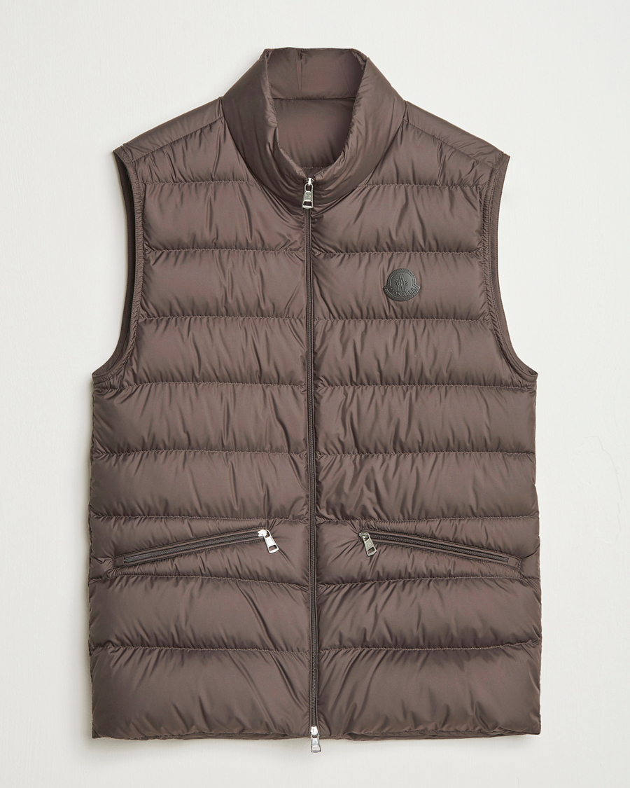 Heren | Jassen | Moncler | Treompan Down Vest Brown