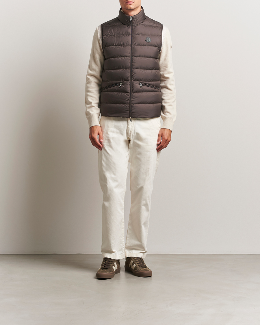 Heren | Jassen | Moncler | Treompan Down Vest Brown