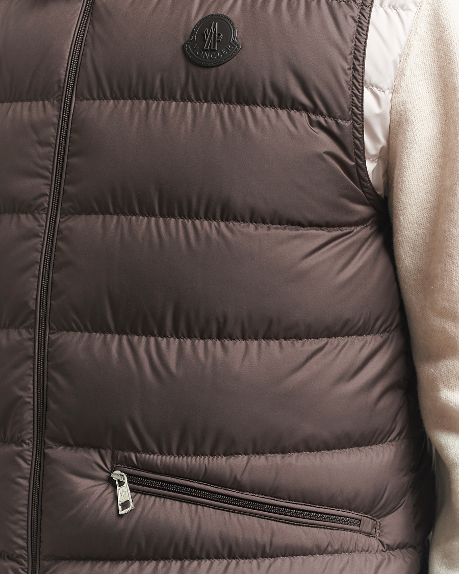 Heren | Jassen | Moncler | Treompan Down Vest Brown